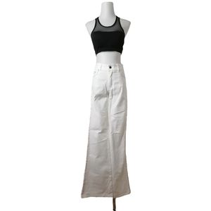 💧 vintage 70's white flared jeans